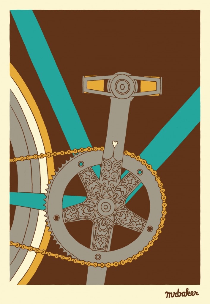 Cycling Design Art Crank
