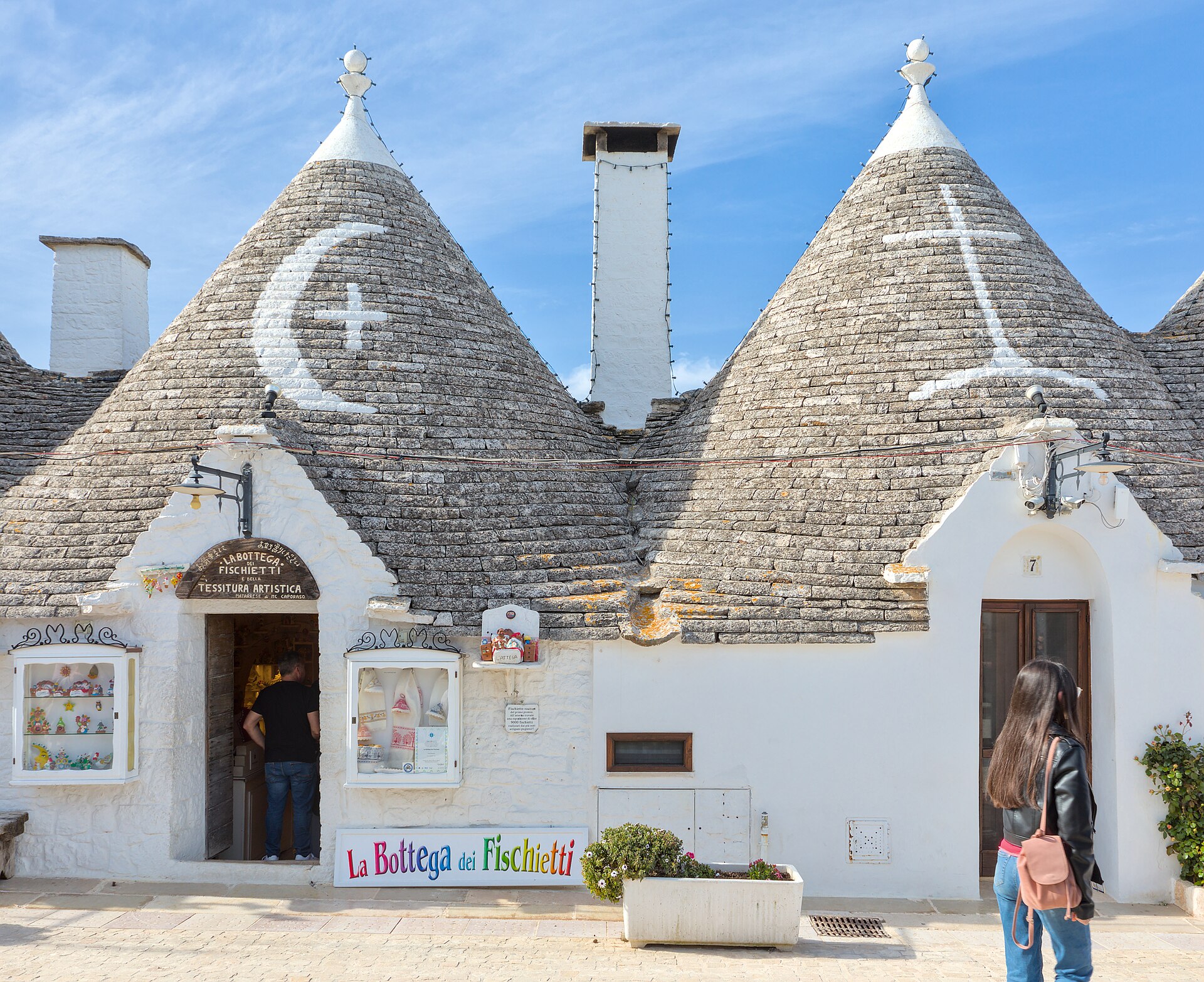 The trulli houses of Alberobello, Puglia — day 1
