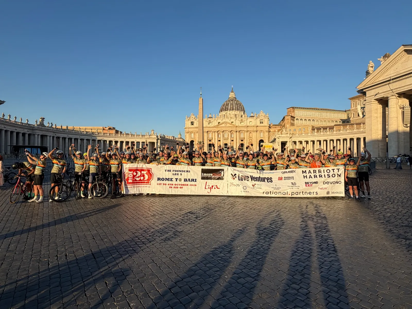 Founders Leg 5 — Rome to Bari