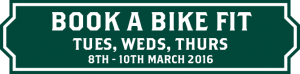 BOOK BIKE FIT TUES-THURS