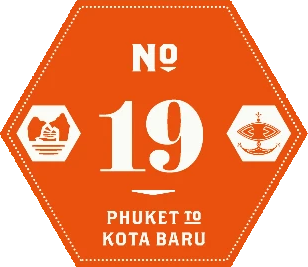 Ride25 Leg 19 badge — Phuket to Kota Baru