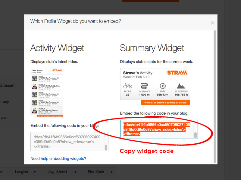 Strava-Personal-Summary-Widget