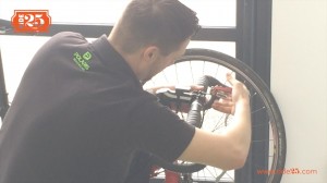 bike box - remove handlebars