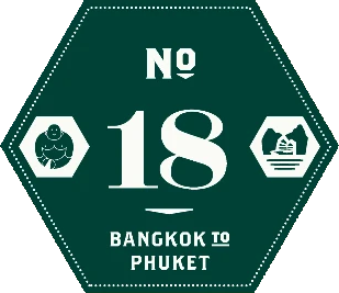 Ride25 Leg 18 badge — Bangkok to Phuket