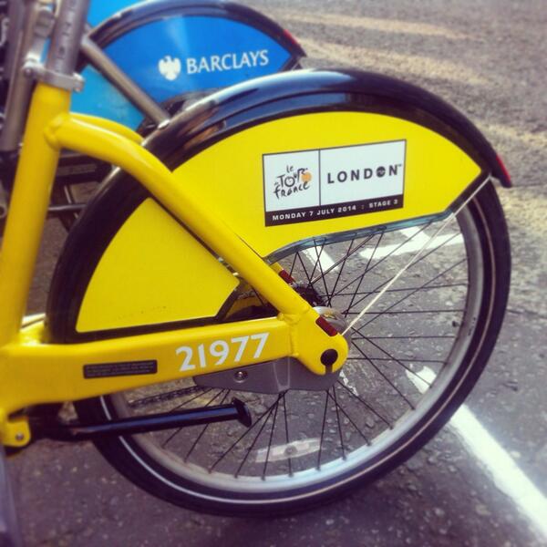 TdF Boris Bike