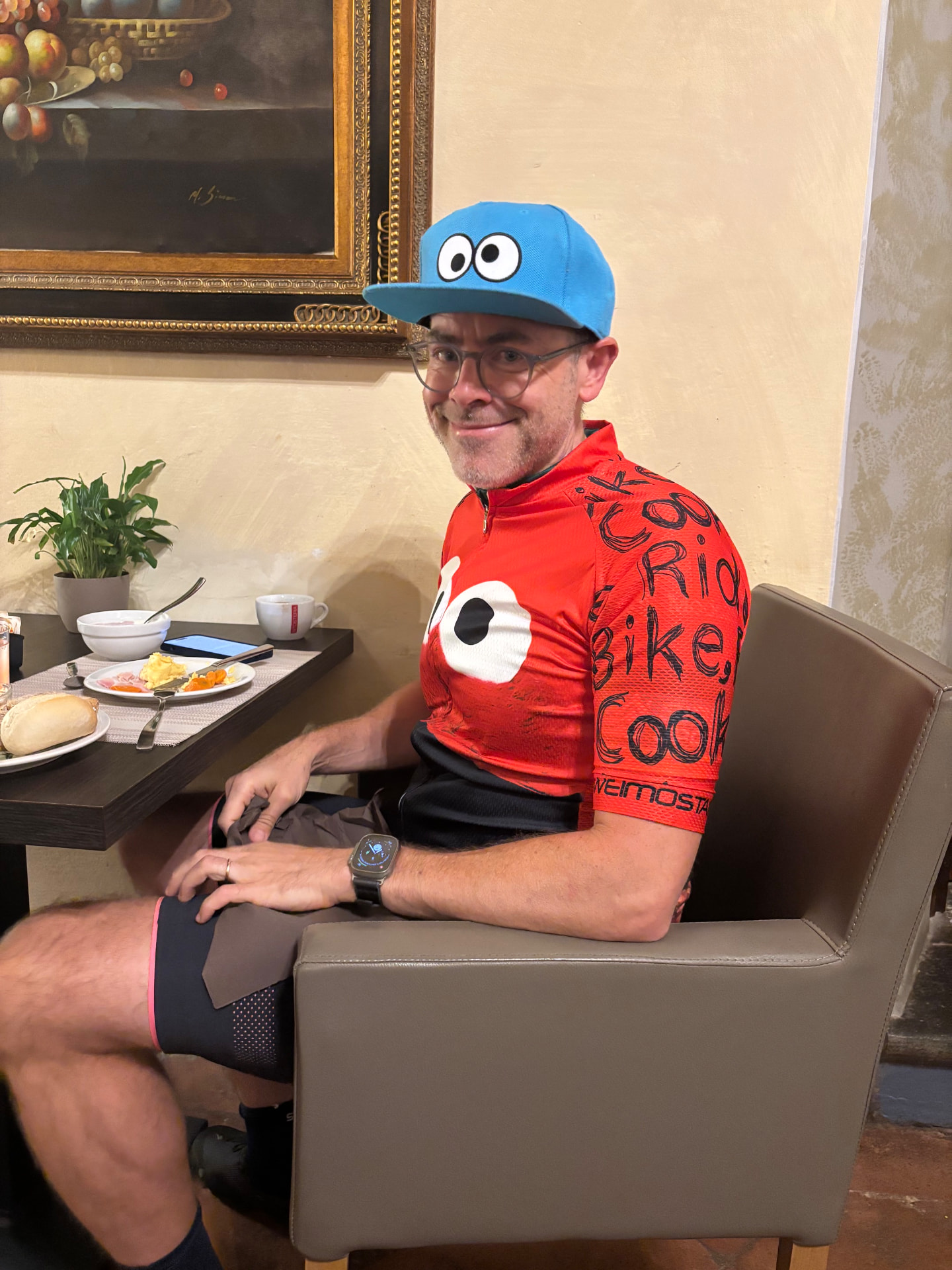 The daily muppet shirt recipient on Founders Leg 4