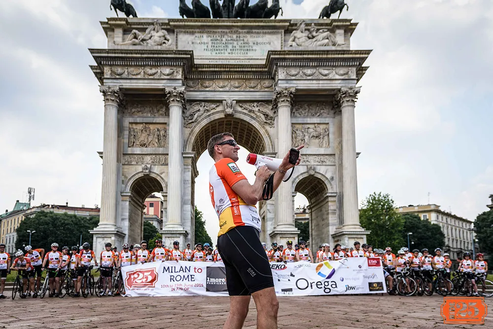 Tuscan hills, Leg 4 — Milan to Rome