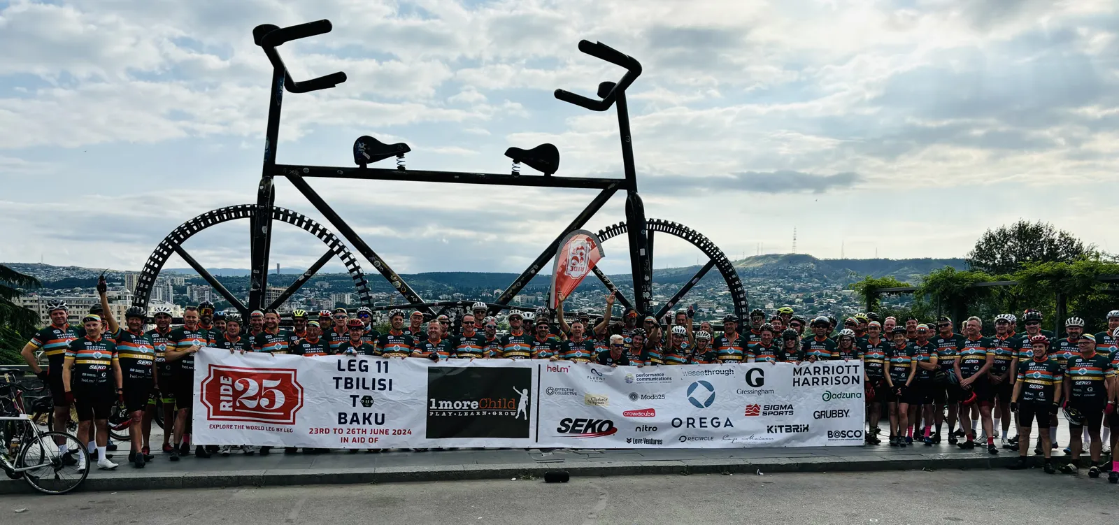 Rolling out of Tbilisi, Leg 11 — Tbilisi to Baku