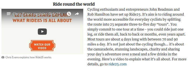 in the Guardian