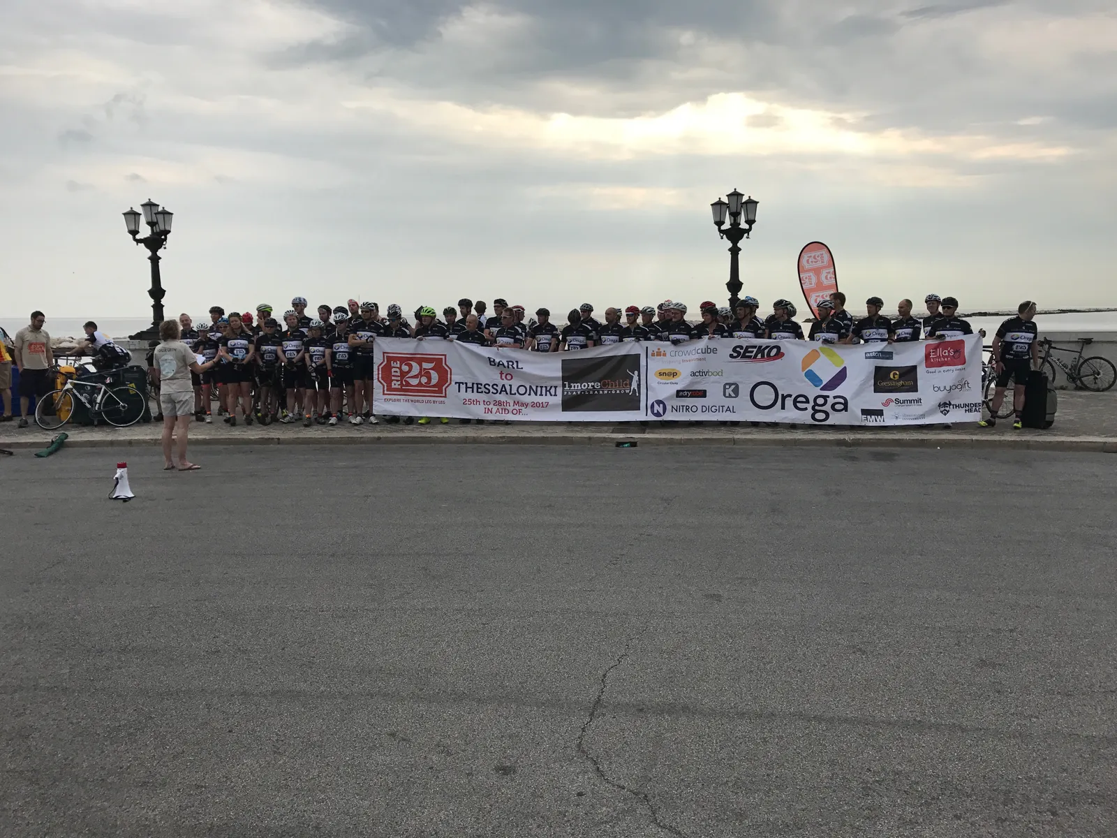 Pioneers Leg 6 — Bari to Thessaloniki, May 2017