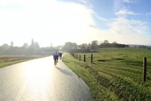 Morning Cycling in France