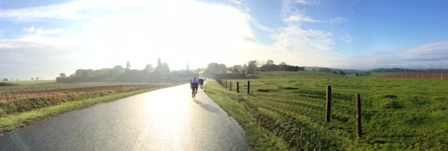 Morning Cycling in France