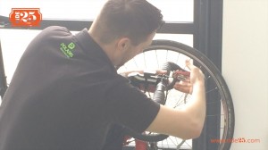 bike box  - remove handlebars