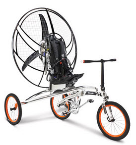 Hammacher Schlemmer flying bike