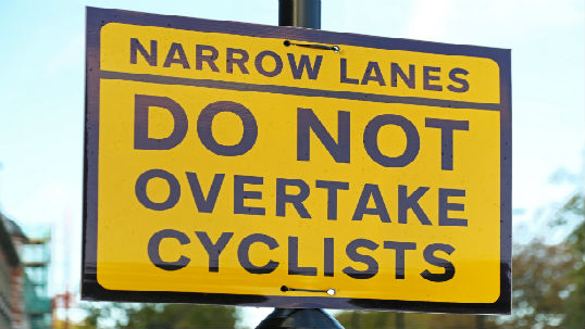 Narrow Lane sign