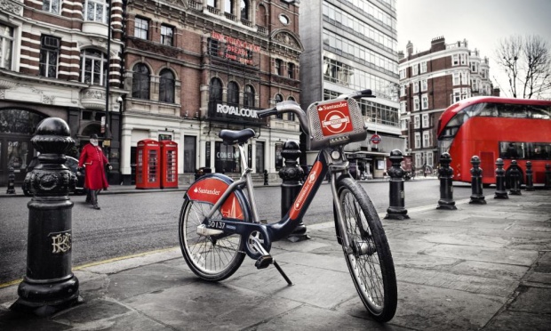 Boris bikes Santander