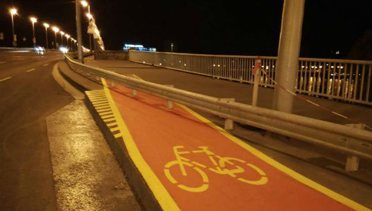 Budapest bike lane