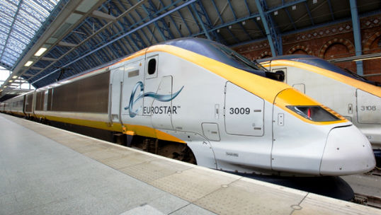 Eurostar at platform