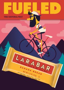 LÄRABAR banana: fueling cyclists