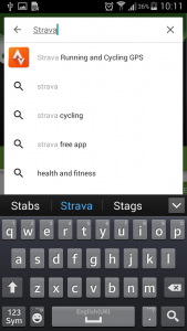 Strava search