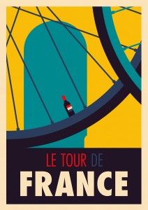 Spencer's Tour de France poster