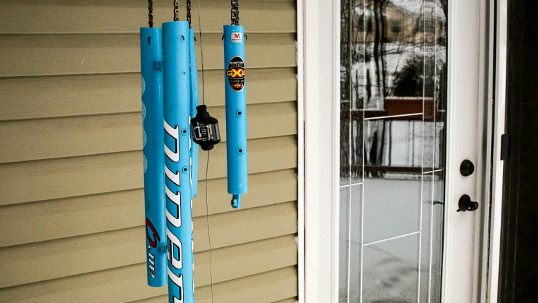 Bike wind chime