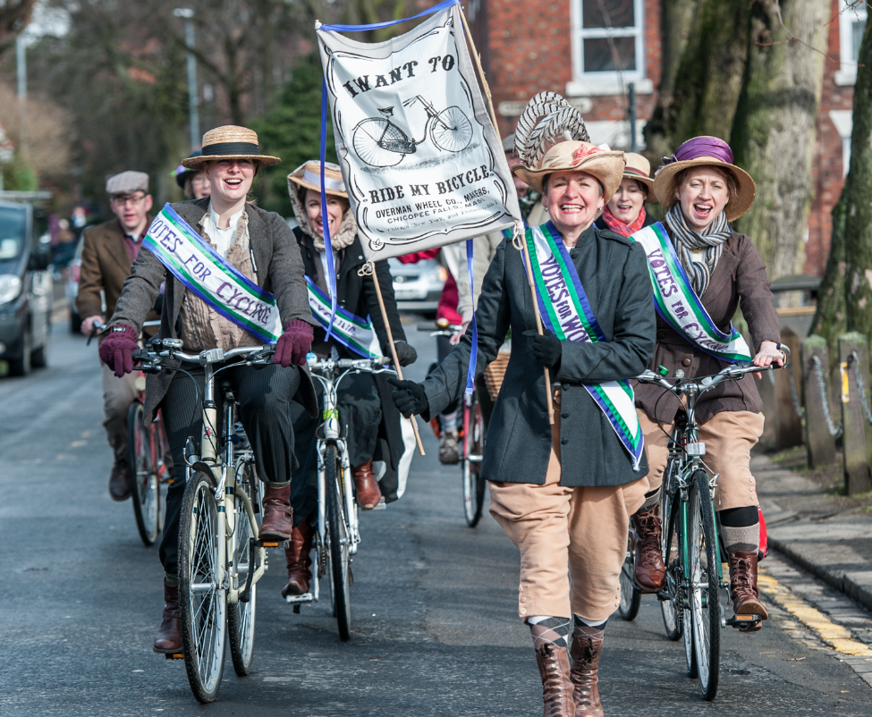 Suffragette Cyclists