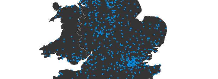 UK Sportive map