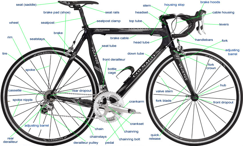 Bike labelled